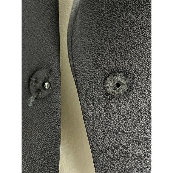 Basler Venice Black Pointed Hem Short Blazer Jacket Womens Size 38 US 8 Career - Picture 8 of 12